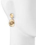 Lunaria 18k Gold Double-Drop Earrings