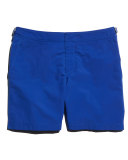 Bulldog Solid Swim Trunks, Mazanine