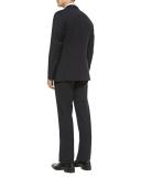 Basic Wool Suit, Navy