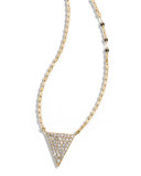 14k Fatale Diamond Spike Charm Necklace