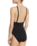Catalina High-Neck One-Piece Swimsuit