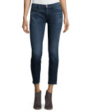 The Stiletto Skinny Cropped Jeans, Pistol