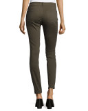 Sueded Organic-Stretch Sateen Jeans 
