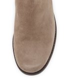 50/50 Suede Over-the-Knee Boot