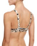 Neutra Bralette Swim Top, Beige