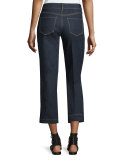 Sophia Flared Cropped Jeans