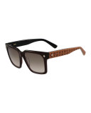 Oversized Square Visetos Sunglasses