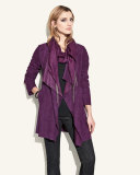 Fisher Project Draped Suede Jacket