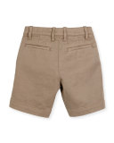 Jacob Stretch Chino Shorts, Cannon, Size 2-7