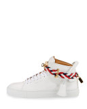 Women's 100mm Turn-Lock Braided High-Top Sneaker