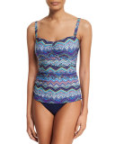 Skyline D-Cup Bandini Swim Top, Multi Colors