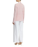 Scoop-Neck Long Slim Tank