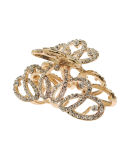 Rhinestone Tiara Jaw Clip