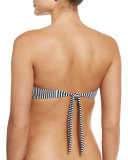 Striped Underwire Swim Top
