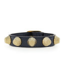 Giant 12 Leather Bracelet with Studs