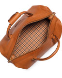 Cavalier III No. 98 Large Leather Duffel Bag, Chestnut