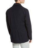 Classic Safari Jacket, Navy Blue