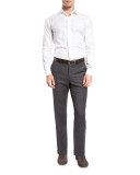 Benson Standard-Fit Grid Trousers