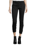 Field Cargo Cropped Pants, Dark Gray