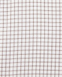Trofeo Slim-Fit Box-Check Dress Shirt, Gray