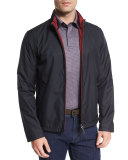 Reversible Full-Zip Jacket, Navy