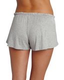 Darby Drawstring-Waist Lounge Shorts, Light Gray