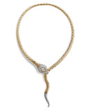 Legends Cobra Collar Necklace with Diamonds