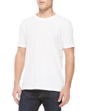 Short-Sleeve Perfect Jersey T-Shirt, White