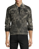 Arc Zip Deconstructed 3D Slim Jacket, Vintage Aged Cobler