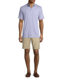 Winston Washed Twill Shorts, Khaki