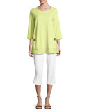 Newport Lightweight Ribbed Top