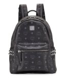 Stark Side Stud Small Backpack, Black
