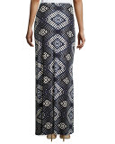 Emmyloo Printed Column Skirt