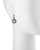 Old World Triplet Oval Drop Earrings