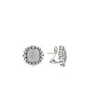 Caviar Spark Diamond Square Earrings