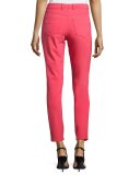 Five-Pocket Denim Leggings