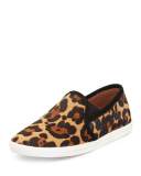 Kidmore Leopard-Print Calf Hair Slip-On