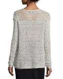 Russel Long-Sleeve Sweater, Blithe/Buff