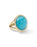 Turquoise Lollipop Ring, Mini