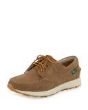 Jayden 1955 Suede Moc-Toe Tennis Sneaker, Tan
