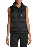 City Puffer Vest, Black