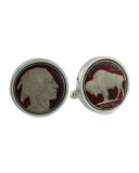 Buffalo Nickel Cuff Links