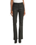 Thompson Waxed Boot-Cut Jeans