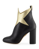 Galactica Star 100mm Bootie, Black/Gold