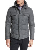 Kent Quilted Flannel Jacket