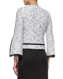 Graphic Tweed Jacket
