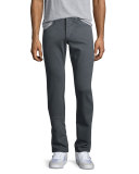 Standard Issue Fit 2 Mid-Rise Relaxed Slim-Fit Jeans, Coated Gray
