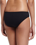 Active Mesh-Inset Swim Bottom, Black