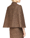 Double-Breasted Cape Jacket
