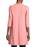 Dorana 3/4-Sleeve Embroidered Tunic